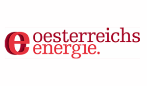 Rot-weißes Logo von Österreichs Energie