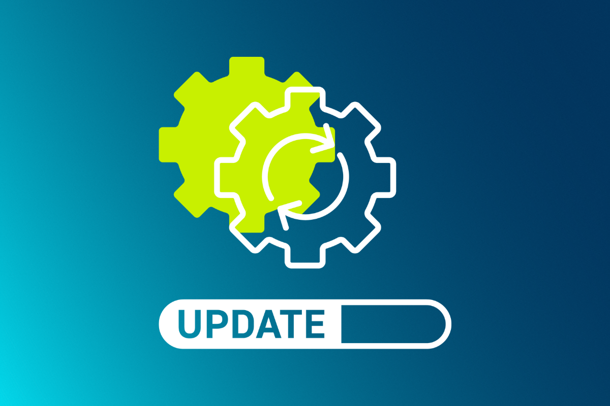 Ein Update-Icon inklusive Ladebalken