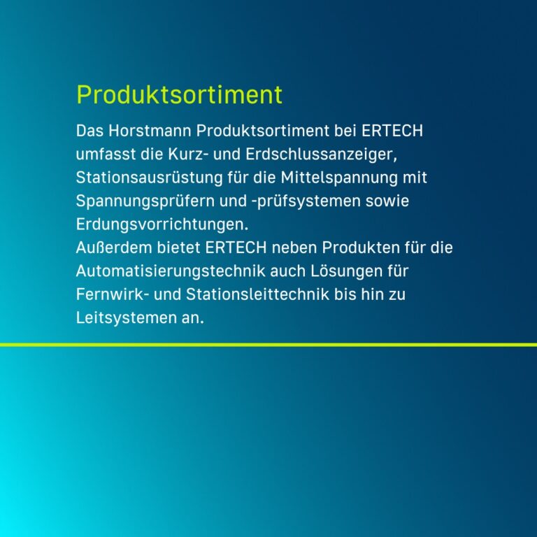 Vorstellung des Partners Ertech