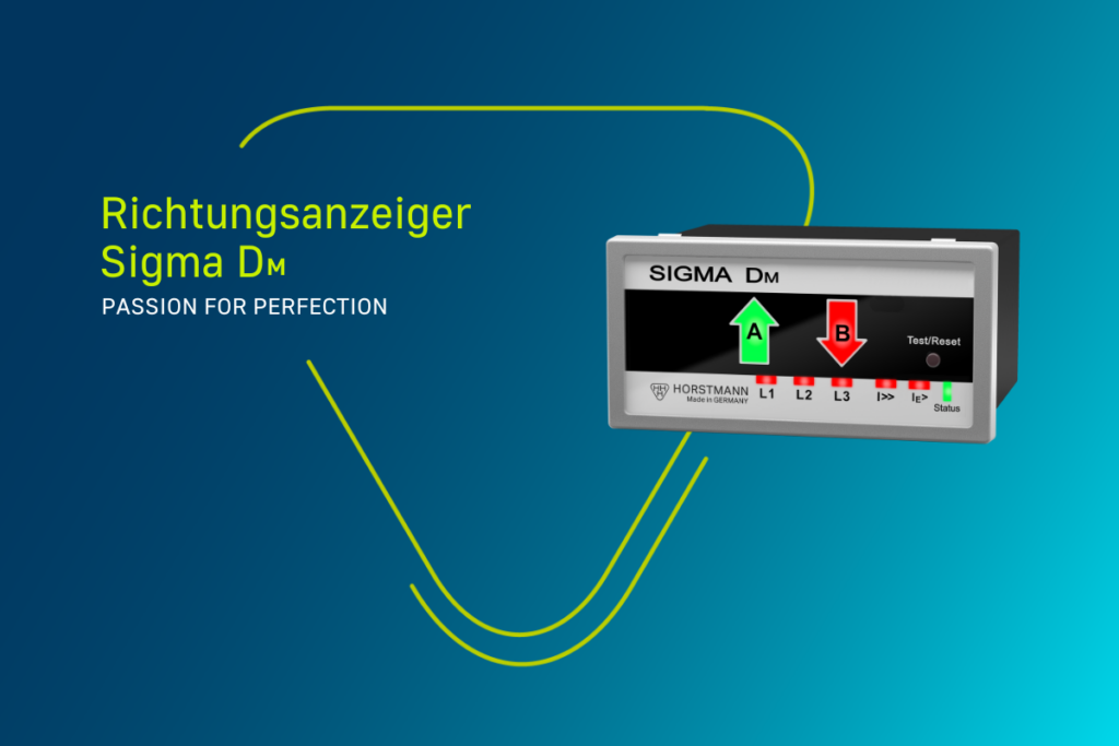 Kurz- und Erdschlussanzeige Sigma DM mit Netzmonitoringfunktion und LED Display