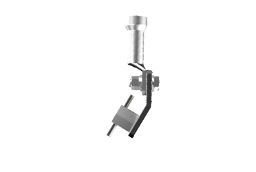 Anschlussadapter mit Flügelschraube