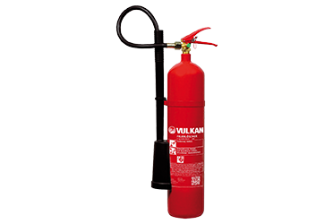 Roter Handfeuerlöscher